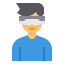 Virtual glasses ícone 64x64