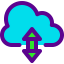Cloud computing 图标 64x64