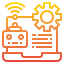 Artificial intelligence icon 64x64