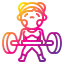 Barbell Symbol 64x64
