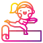 Yoga pose icon 64x64