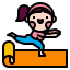 Yoga pose icon 64x64