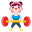 Barbell Symbol 64x64