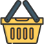 Shopping basket icon 64x64