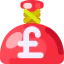 Money bag icon 64x64