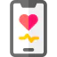 Heart rate icon 64x64