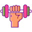 Dumbbell icon 64x64