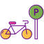 Bike parking icon 64x64
