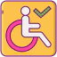 Wheelchair icon 64x64