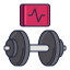 Dumbbell icon 64x64