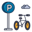 Bike parking icon 64x64