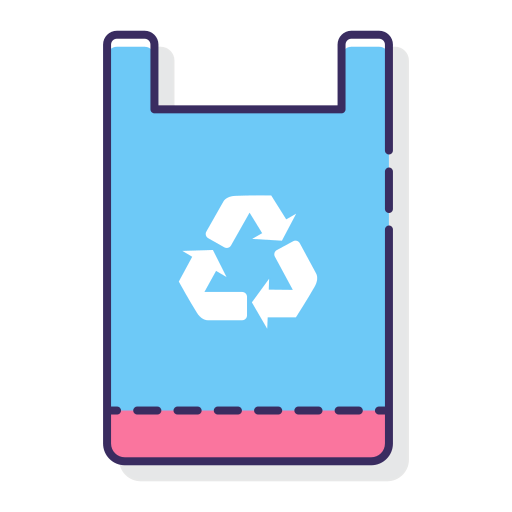 Garbage bag icon
