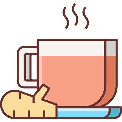 Ginger tea icon