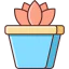 Plant pot icon 64x64