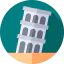 Leaning tower of pisa icon 64x64
