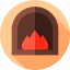 Каменная печь иконка 64x64