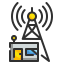 Radio antenna icon 64x64