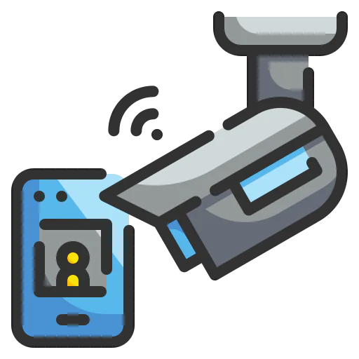 Security camera icon
