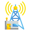 Radio antenna icon 64x64