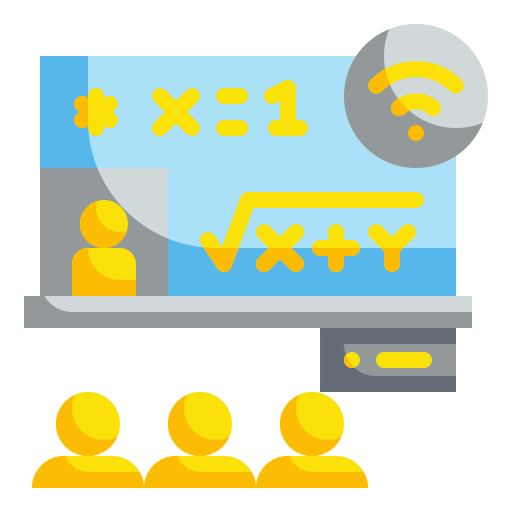 Online learning icon