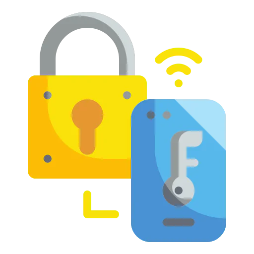 Key lock icon