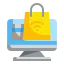Shopping online icon 64x64