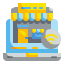 Shopping online icon 64x64
