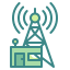 Radio antenna icon 64x64