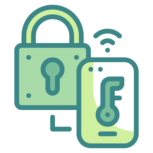 Key lock icon