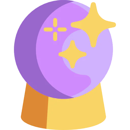 Magic ball icon
