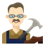 Shoe making icon 64x64