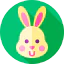 Easter bunny biểu tượng 64x64