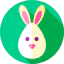 Easter bunny biểu tượng 64x64