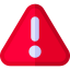 Warning ícono 64x64
