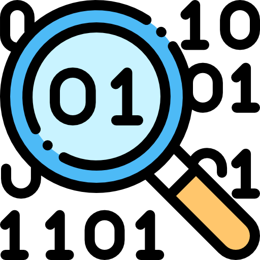 Binary code icon