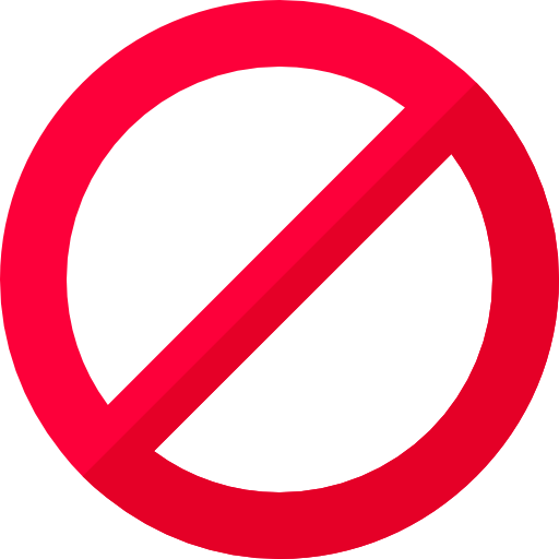 Ban icon