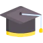 Graduation cap 图标 64x64
