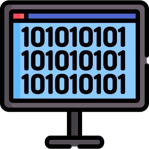 Binary code icon
