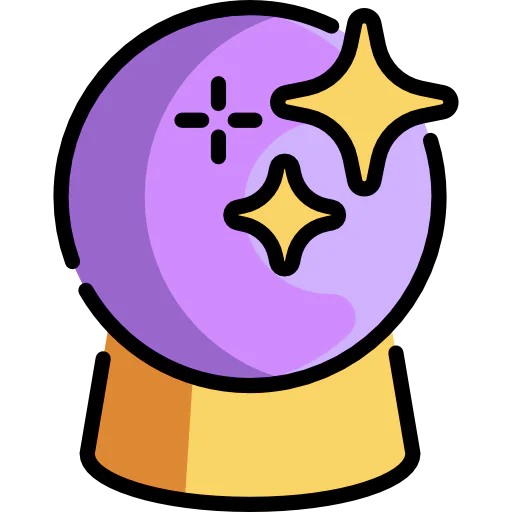 Magic ball icon