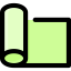 Yoga mat icon 64x64