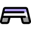 Fitness step icon 64x64