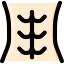 Abdominal icon 64x64