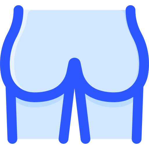Buttocks icon