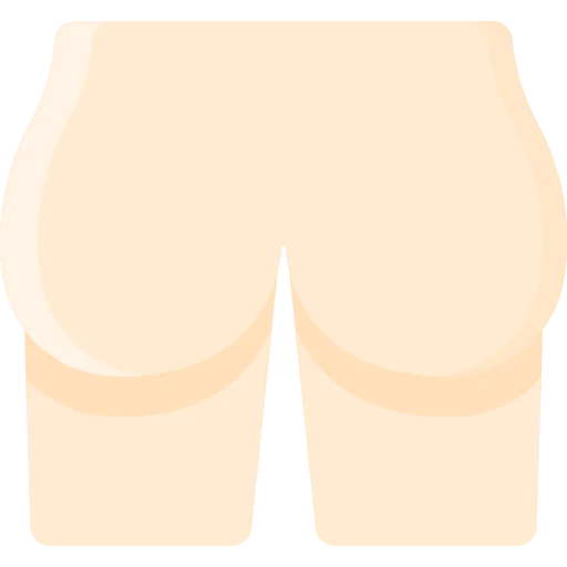 Buttocks icon