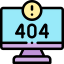 404 error biểu tượng 64x64