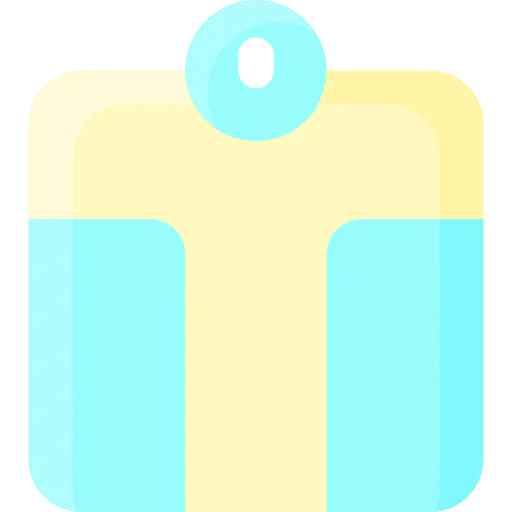 Weight scale icon