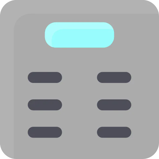 Weight scale icon