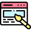 Web design icon 64x64