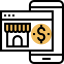 Online business icon 64x64