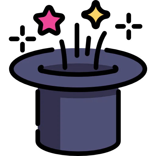 Magic hat icon